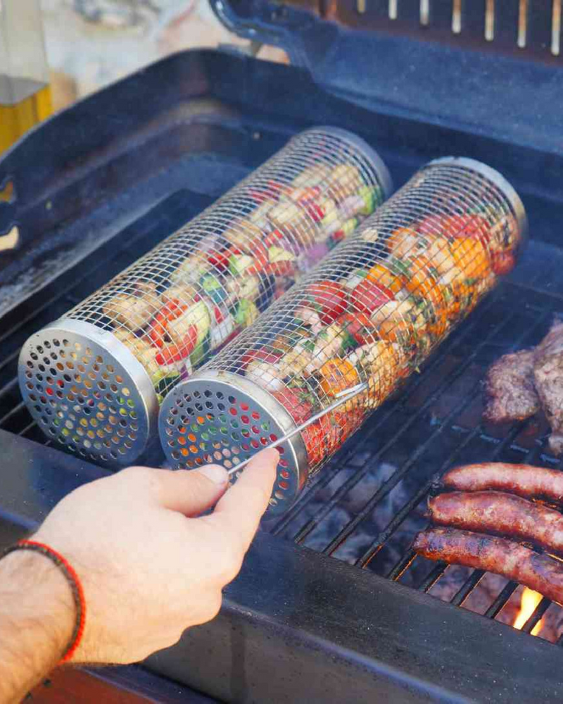 RollGrill pour Barbecue de chez Cookut - Cuisson Facile des Aliments