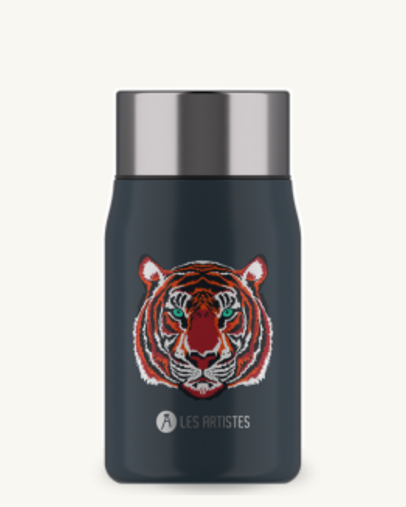 Boîte à repas isotherme 700 ml Tiger en acier inoxydable, étanche et incassable.