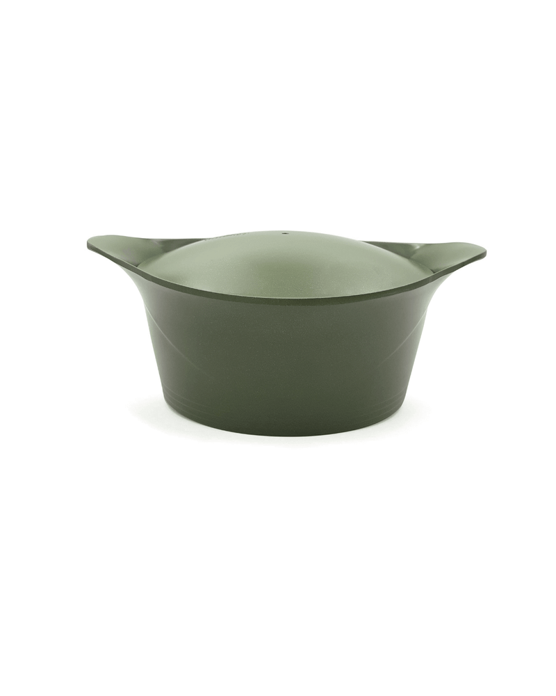 Cocotte fougère 28 cm Cookut, écologique et durable, avec un revêtement minéral sans PFAS et conçue pour offrir une cuisson parfaite sur tous types de feux.