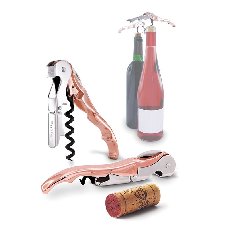 Tire-bouchon sommelier Rosé Gold Pulltap's Evolution Pulltex