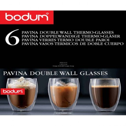 Bodum Pavina Set 2 verres double paroi 0,08 L au meilleur prix sur